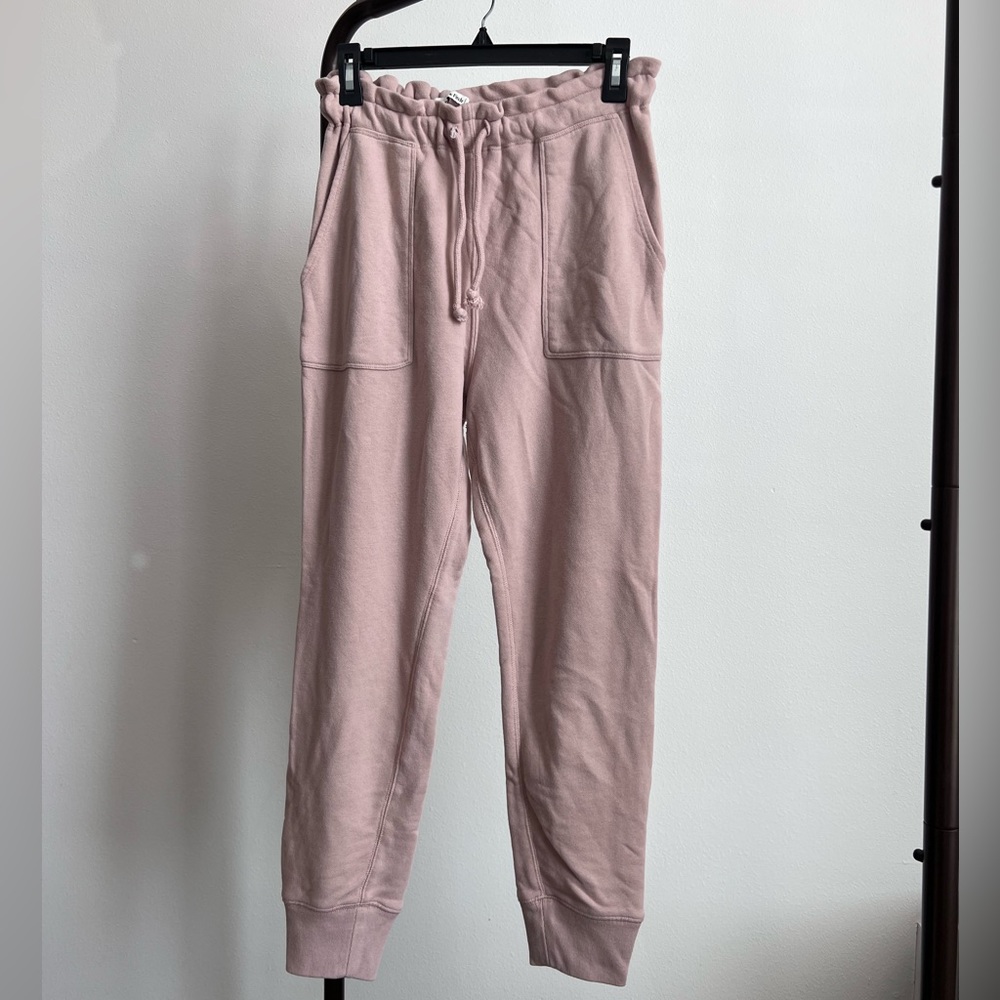 Pale pink joggers